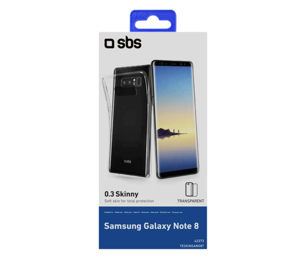 Etui Skinny do Samsung Galaxy Note 8 przezroczyste - 1450690 - zdjęcie 2